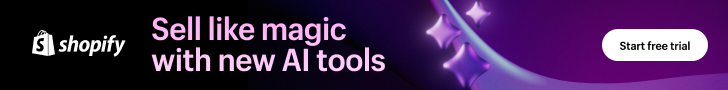 Shopify advertisement