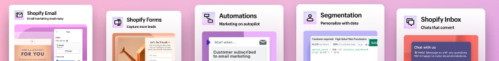 Shopify advertisement
