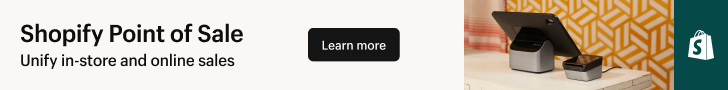 Shopify advertisement