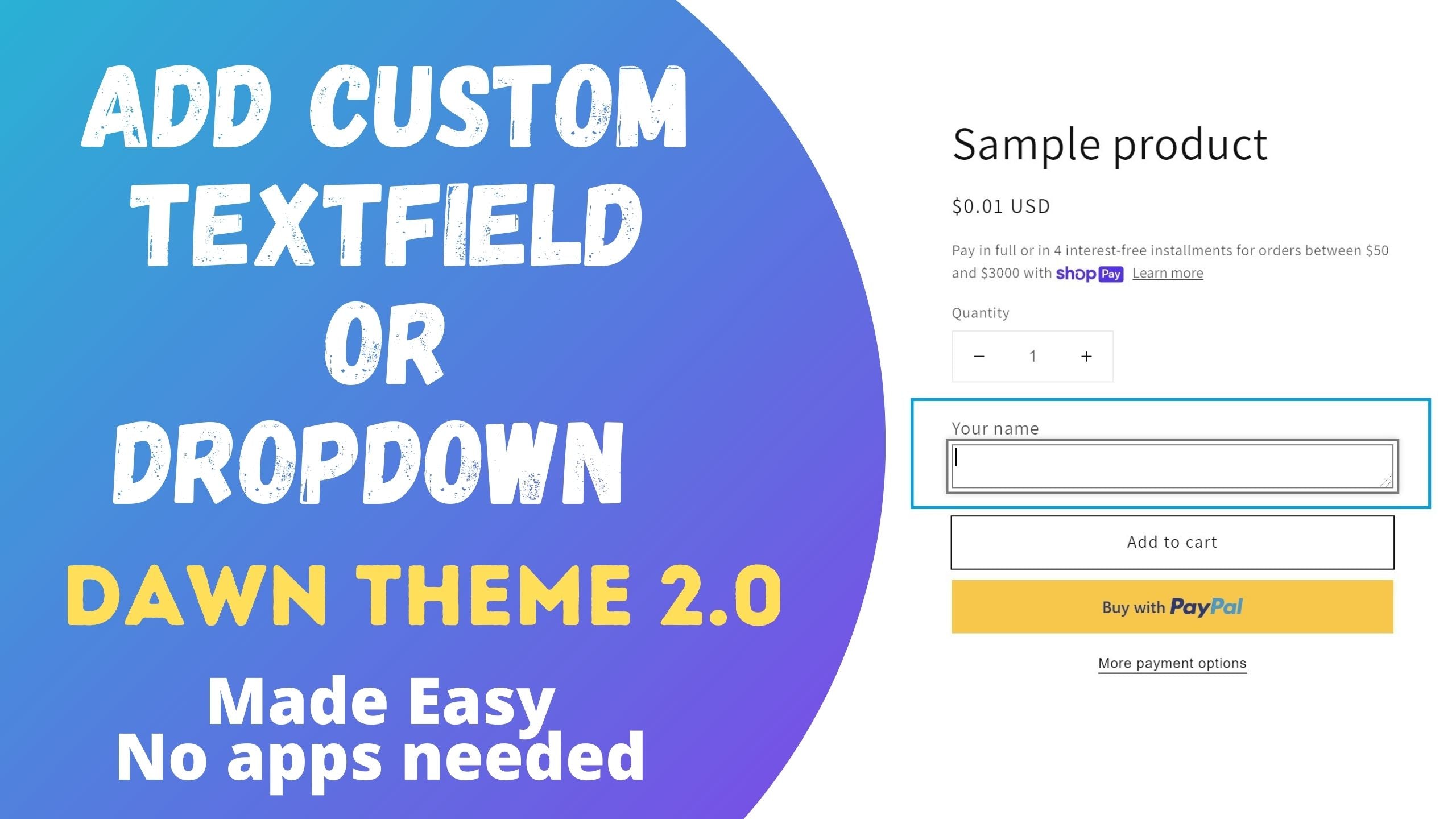 What Is Custom Text Field