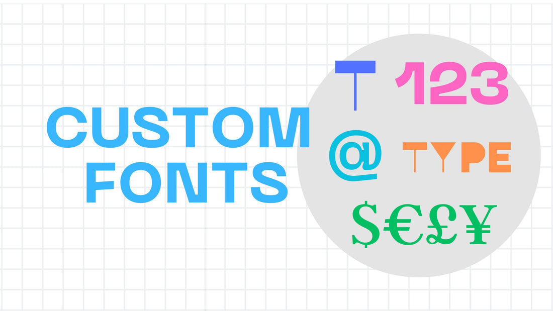 Custom Font - Customer Specific