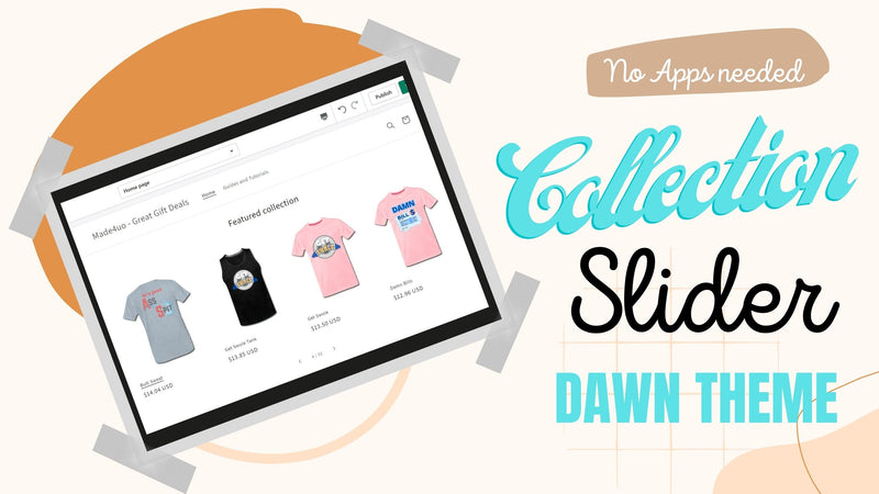 Showcase Your Featured Products with a Stylish Product Collection Slider