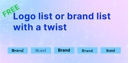 The Ultimate Brand List & Logo Slider for Your Shopify Store
