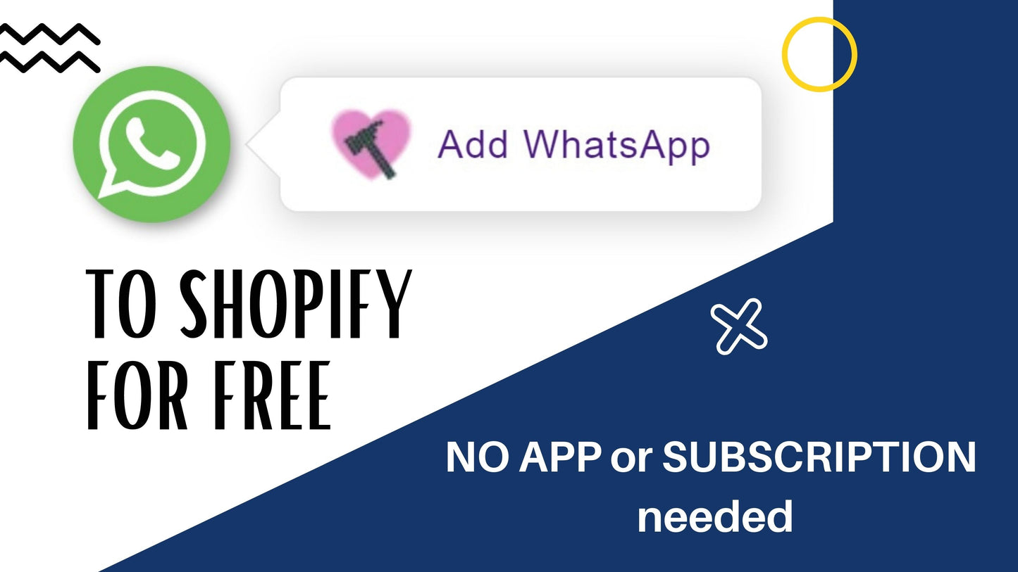 Adicione o WhatsApp ao Shopify – sem aplicativo ou assinatura