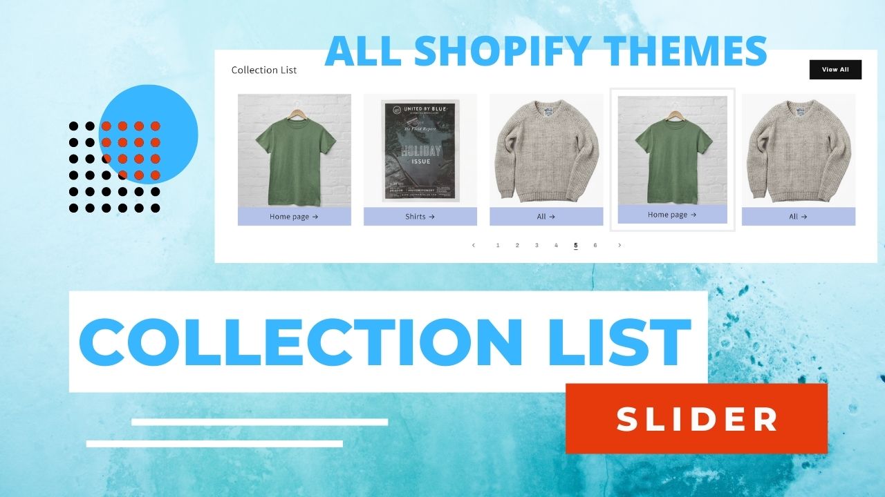 Add Collection List Slider