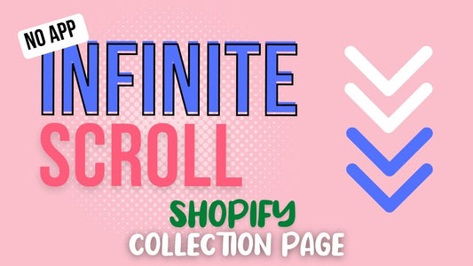 Rolagem infinita real para a página de coleção do Shopify