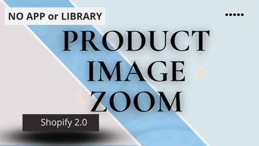 Efeito de zoom de imagem do produto para Dawn 5.0 - Sem APP ou biblioteca externa
