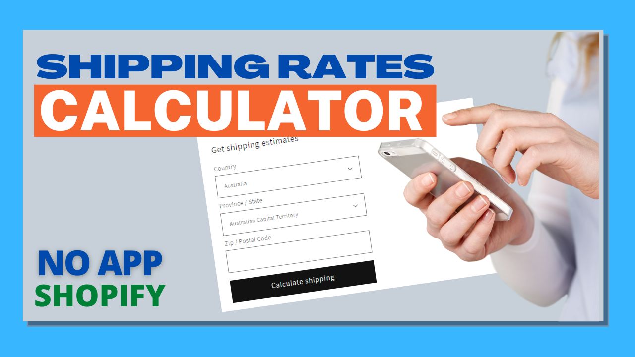 Shopify Shipping Rates Calculator for Dawn Theme and more - NO APP/ Library