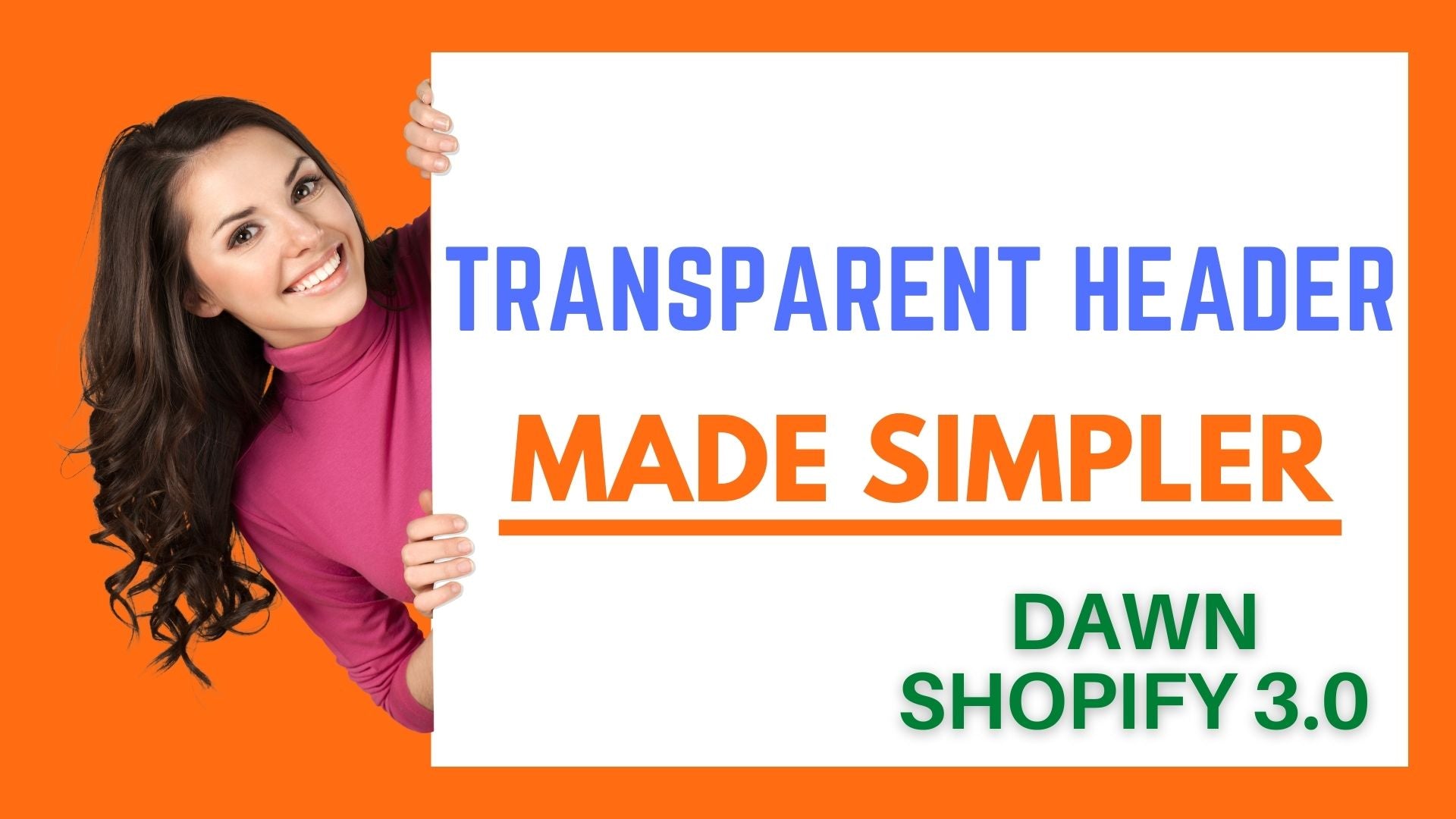 Transparent Header - Made Simpler – Made4Uo